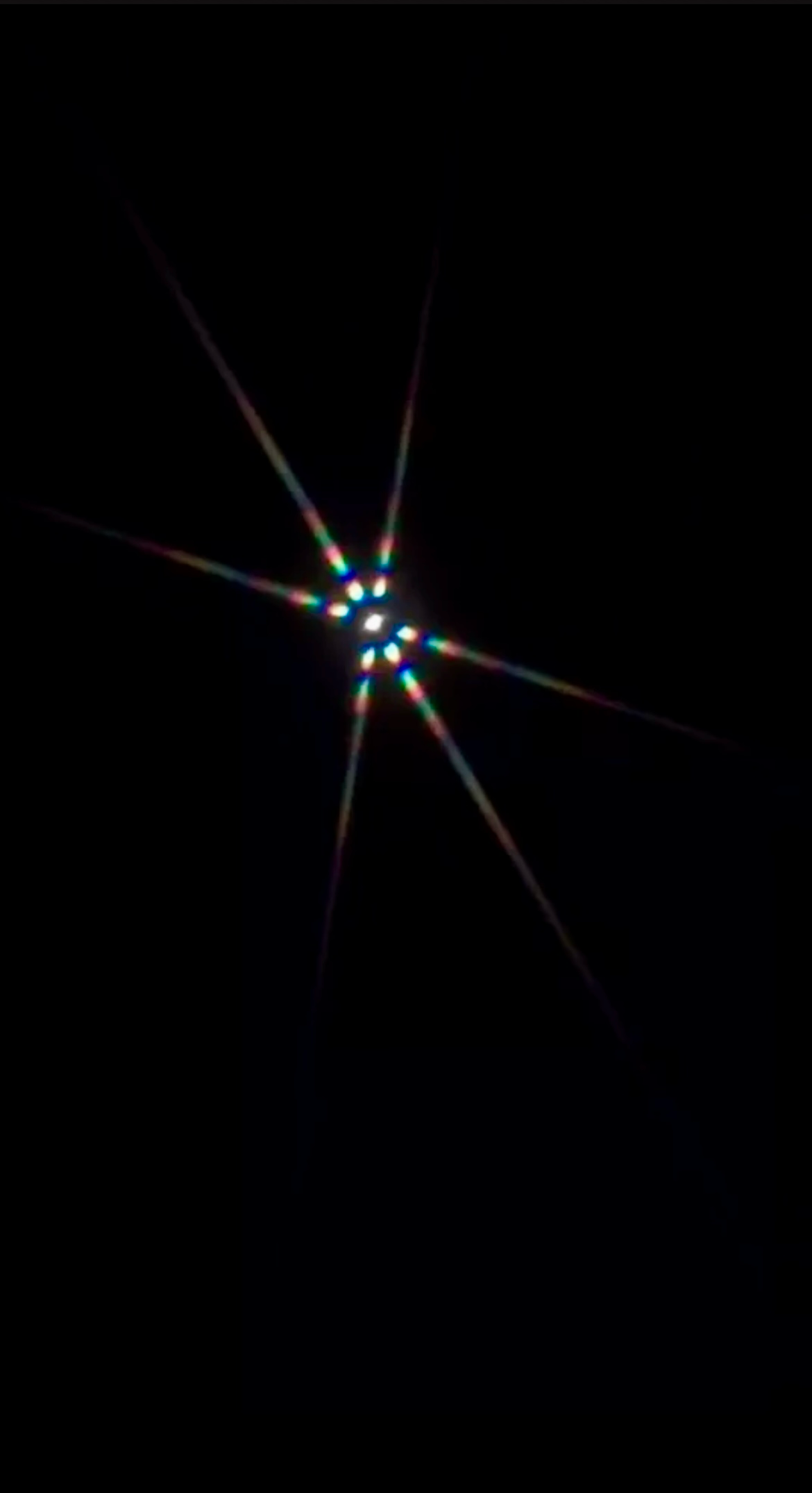 DIFFRACTION LINES CREATED BY BAHTINOV MASK