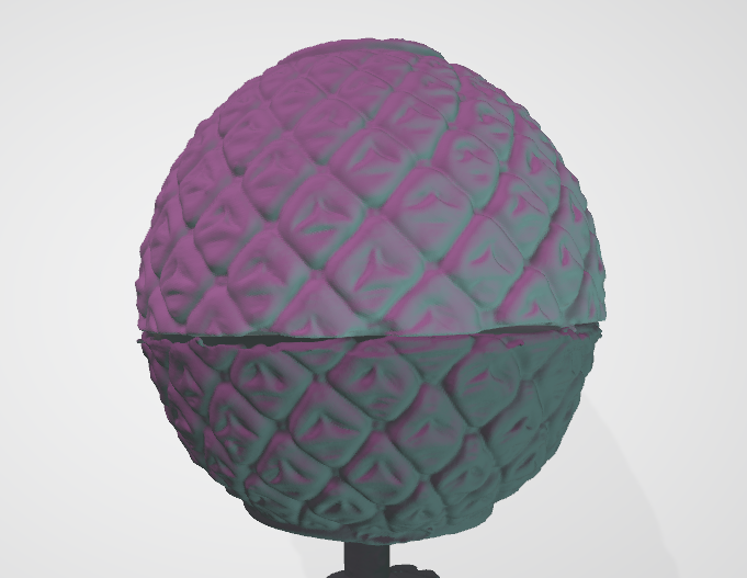 3D SCAN OF A PINEAPPLE